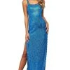 Sherri Hill - 53789 Scoop Neckline Long Sheath Dress