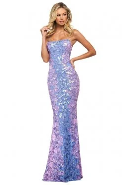 Sherri Hill - 53819 Fully Beaded Long Sheath Dress
