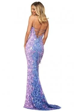Sherri Hill - 53819 Fully Beaded Long Sheath Dress