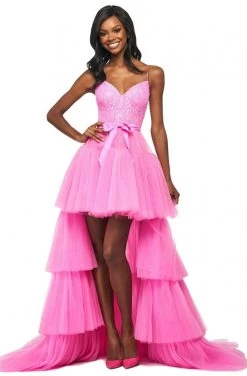 Sherri Hill - 53820 V-Neck Beaded Ballgown Dress