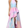 Sherri Hill - 53870 Neckline Taffeta A-Line Dress 2 Sherri Hill - 53870 Neckline Taffeta A-Line Dress
