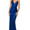 Sherri Hill - 53874 V-Neck Jersey Sheath Dress 1 Sherri Hill - 53874 V-Neck Jersey Sheath Dress