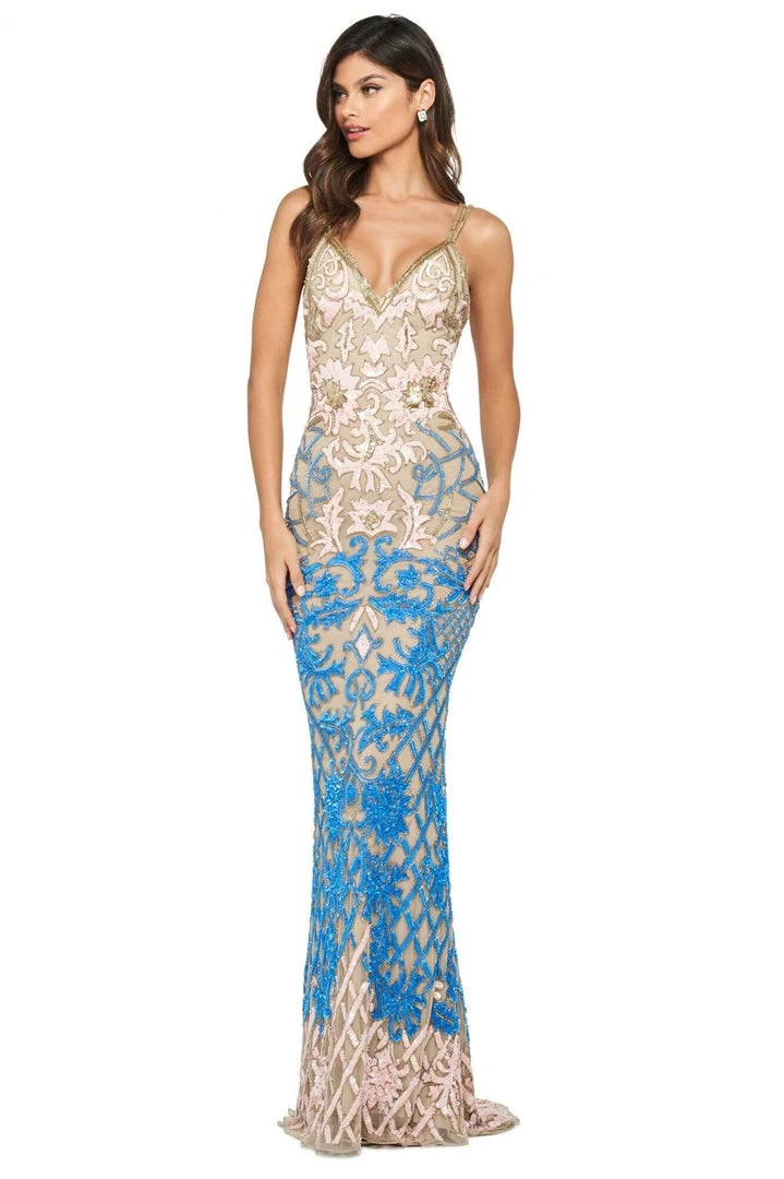 Sherri Hill - 53895 Sweetheart Beaded Sheath Dress 3 Sherri Hill - 53895 Sweetheart Beaded Sheath Dress