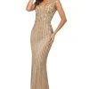 Sherri Hill - 53915 Beaded Long Sheath Dress