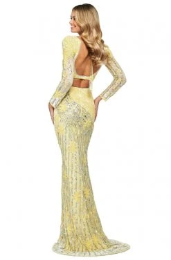 Sherri Hill - 53916 Two-Piece Sequin Sheath Dress