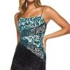 Sherri Hill - 53933 Embellished Scoop Fringe Sheath Dress 1 Sherri Hill - 53933 Embellished Scoop Fringe Sheath Dress