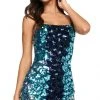 Sherri Hill - 54079 Scale Pattern Sequined Short Dress