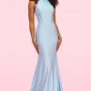 Sherri Hill - 54208 Minimalist Crisscross Back Long Dress 1 Sherri Hill - 54208 Minimalist Crisscross Back Long Dress