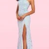 Sherri Hill - 54262 Floral Applique Lace Gown 2 Sherri Hill - 54262 Floral Applique Lace Gown