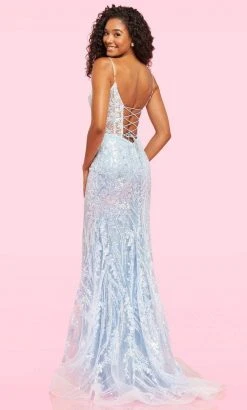 Sherri Hill - 54275 Strappy Sequin Mermaid Dress 9 Sherri Hill - 54275 Strappy Sequin Mermaid Dress