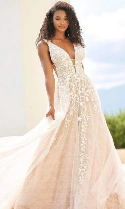 Sherri Hill - 54862 Lace Ornate A-Line Gown