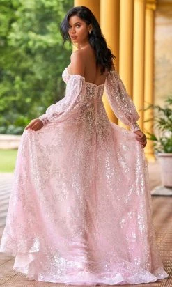 Sherri Hill - 55017 Sweetheart Detachable Sleeve Dress