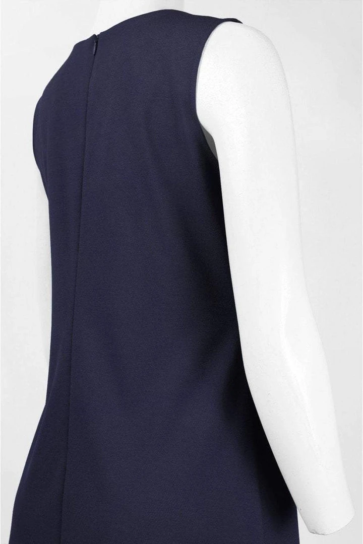 Short Dresses Taylor 5489M Sleeveless Keyhole Neckline Ponte Dress - 1 Pc Navy In Size 14 Available 5 Short Dresses Taylor 5489M Sleeveless Keyhole Neckline Ponte Dress - 1 Pc Navy In Size 14 Available