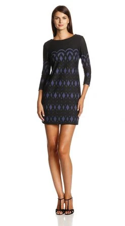 Taylor - Quarter Sleeve Sheath Dress 5126M Short Dresses